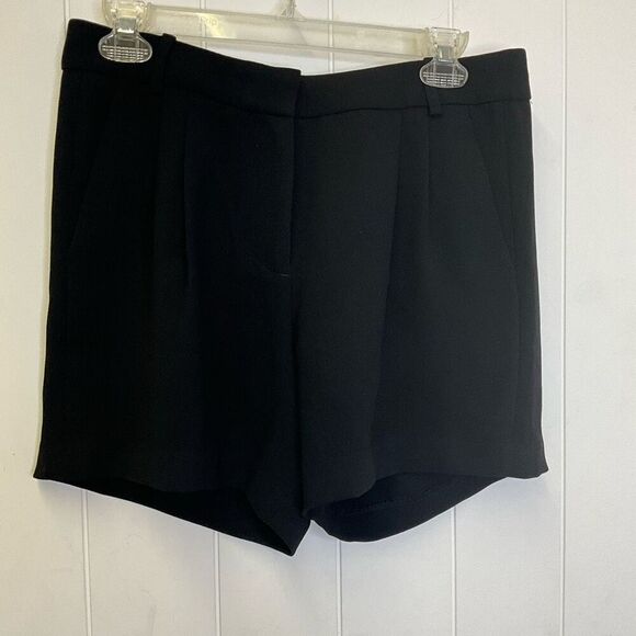J.Crew Pants - J. Crew Women’s Size 4 Black Pull On Dress Shorts Clasp Closure 5” Inseam